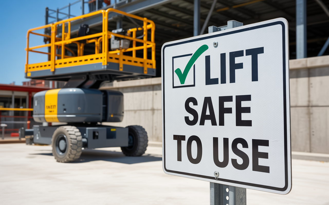 This Sign Shows When a Lift is Safe to Use